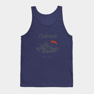 Colorado Mountian State Tank Top